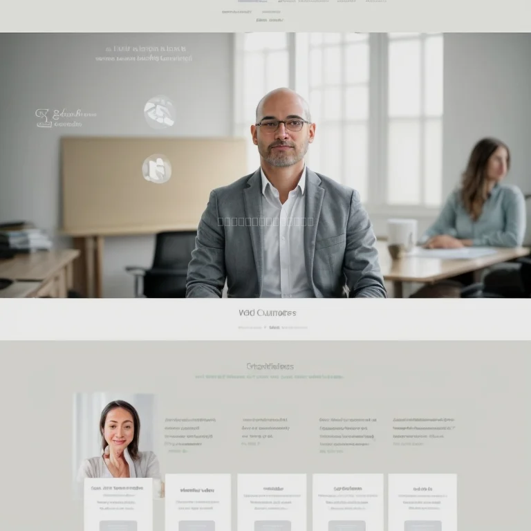 Meditating business leader focusing during a meeting