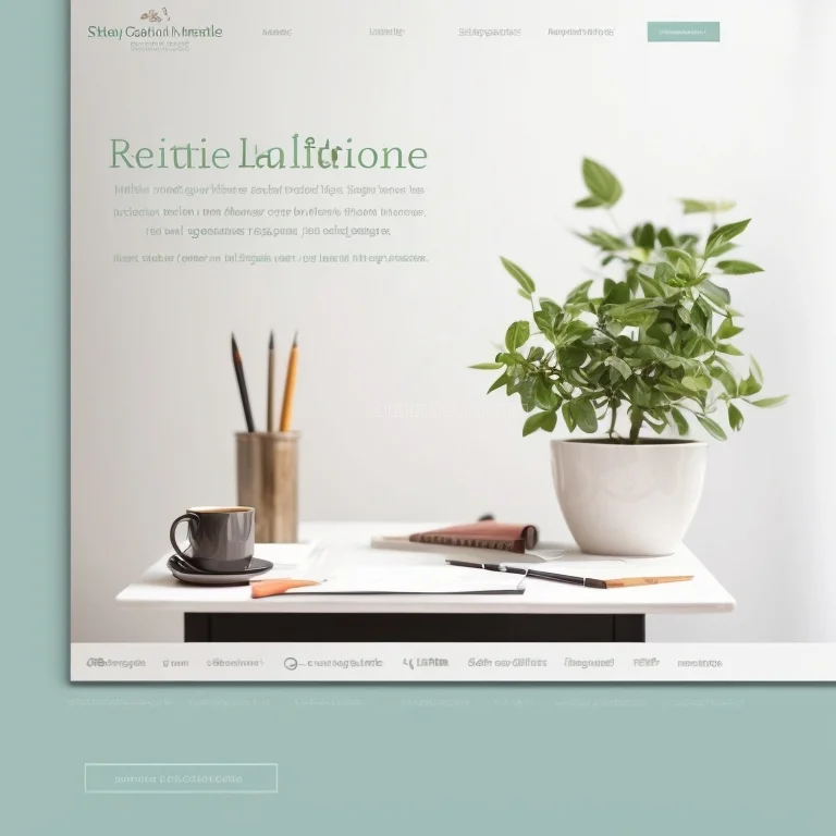 Entrepreneur planning with inspirational notes